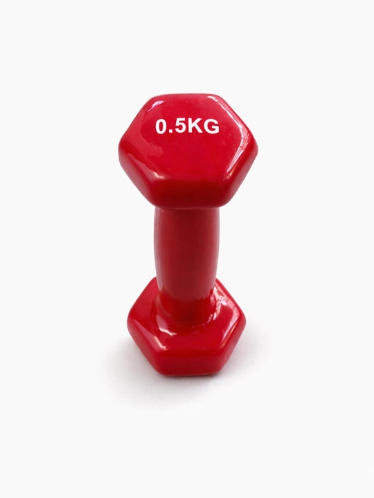 Qo‘l ganteli, vinil qoplamali, donalab, 0.5 kg, 1 kg, 2 kg gantellar
