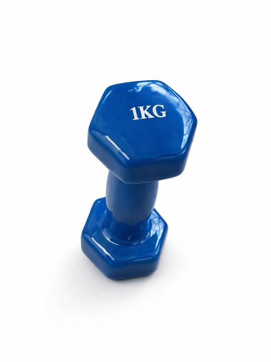 Qo‘l ganteli, vinil qoplamali, donalab, 0.5 kg, 1 kg, 2 kg gantellar