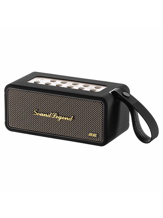 Portativ 2E SoundLegend 80Vt, BT 5.3, TWS, IPX6, RGB, Power Bank, 2 xil rangli karnay