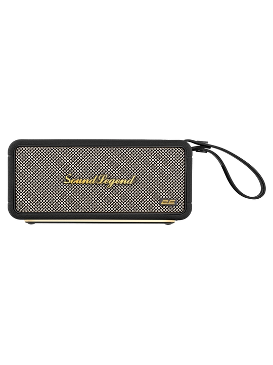 Portativ 2E SoundLegend 80Vt, BT 5.3, TWS, IPX6, RGB, Power Bank, 2 xil rangli karnay