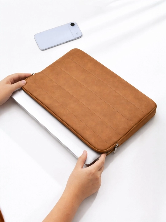 Чехол-сумка для Macbook, ноутбука и планшета — 13,3–15,6 дюйма, эко-кожа, 5 цветов