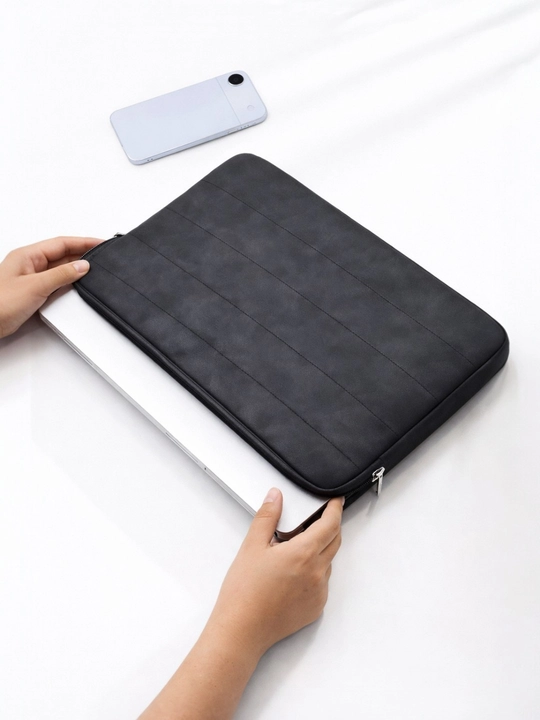 Macbook, Noutbuk va Planshet uchun chexol sumka- 13'3-15'6 dyum, eko-charm, 5 xil rang
