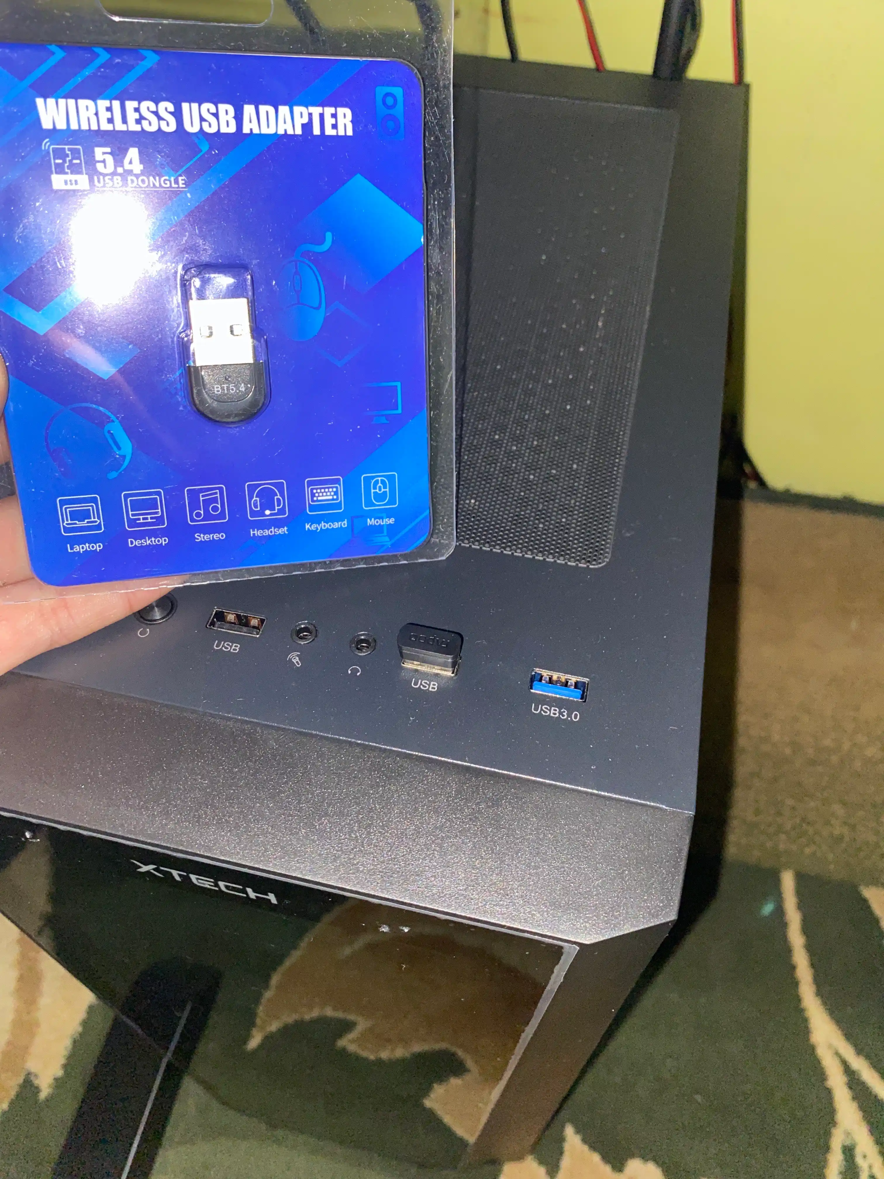 USB Bluetooth 5.4 adapteri, PK uchun