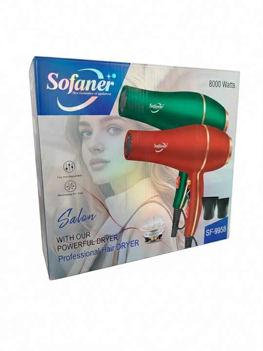 Kuchli Professional Fen | Tez Quritadi | Salon Effekt | Sovuq Havo