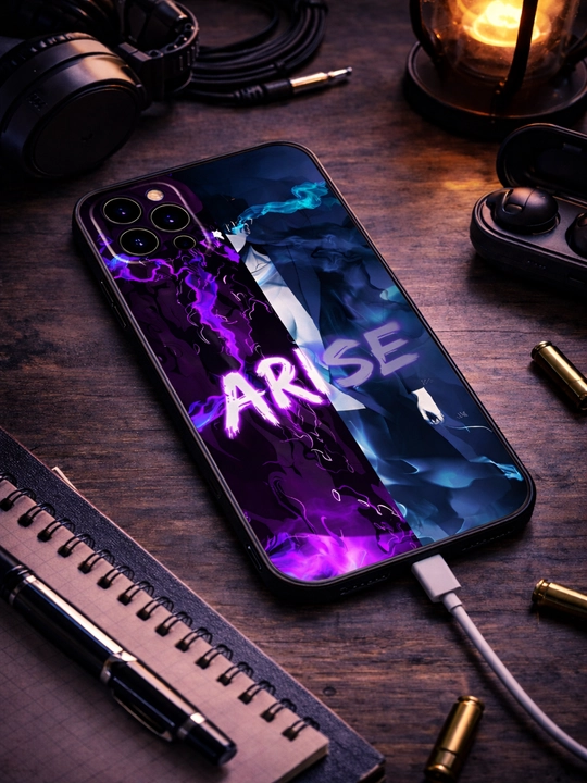 IPhone 16, 15, 14, 13, 12, 11 uchun Anime g'ilof Solo Leveling