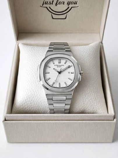 Мужские часы — GLISON1-WATCHFORMEN2026-БЕЛЫЙ