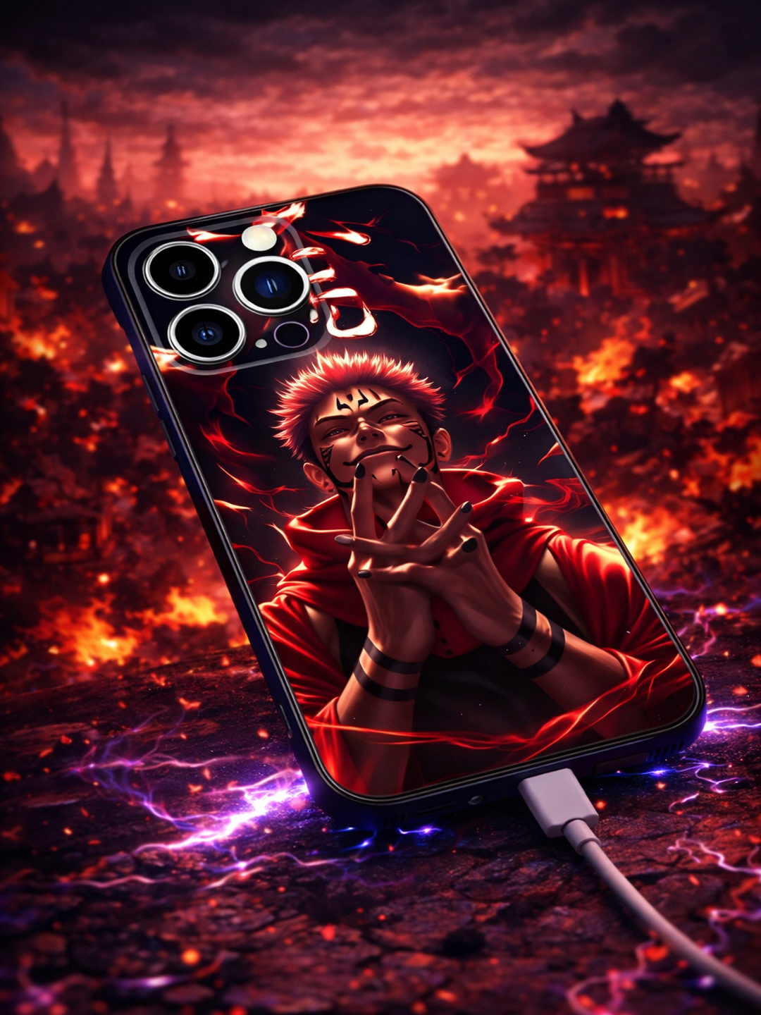 IPhone 16, 15, 14, 13, 12, 11 g‘ilofi, Anime sehrli jangi