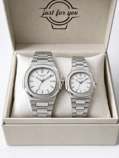 Парные часы — GLISON1-WATCHFORCOUPLE-БЕЛЫЙ