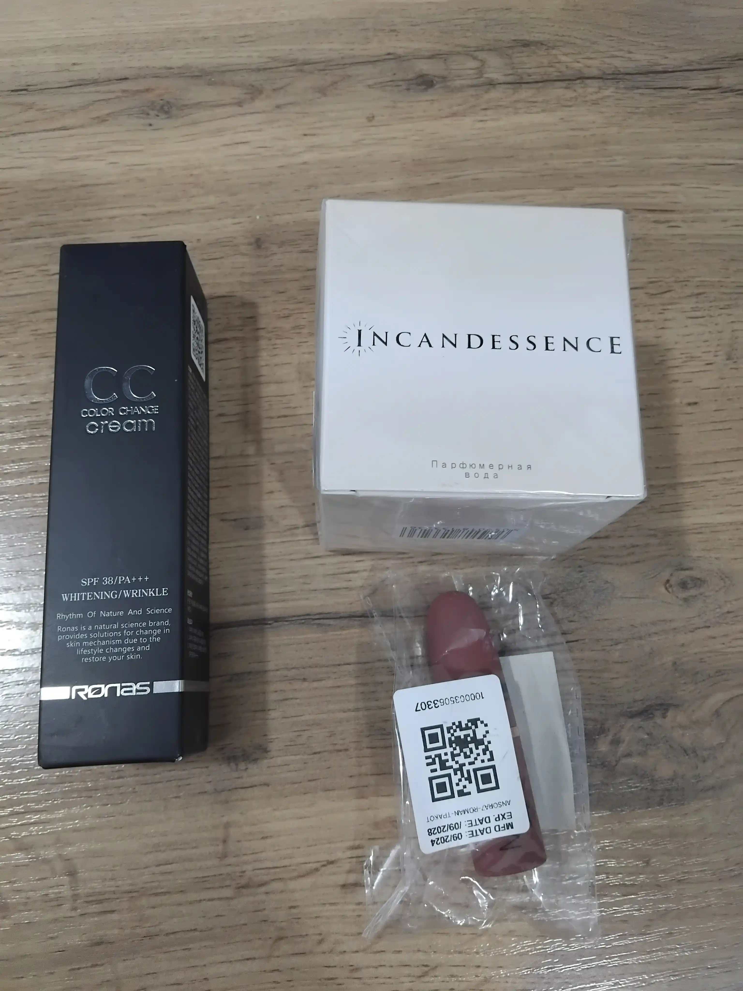 Yuz rangiga moslashuvchan CC-krem, Ronas CC cream color change SPF 34/PA, 50 ml