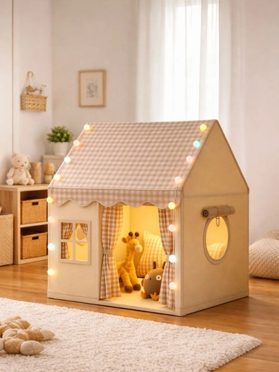 Детский декоративный домик с LED-подсветкой