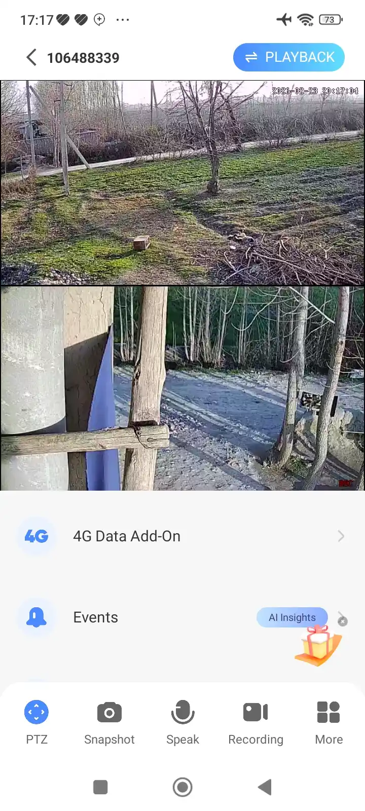 4G sim kartali kamera, 2 linzali, xavfsizlik kamerasi, Smart PTZ Camera, V380 PRO
