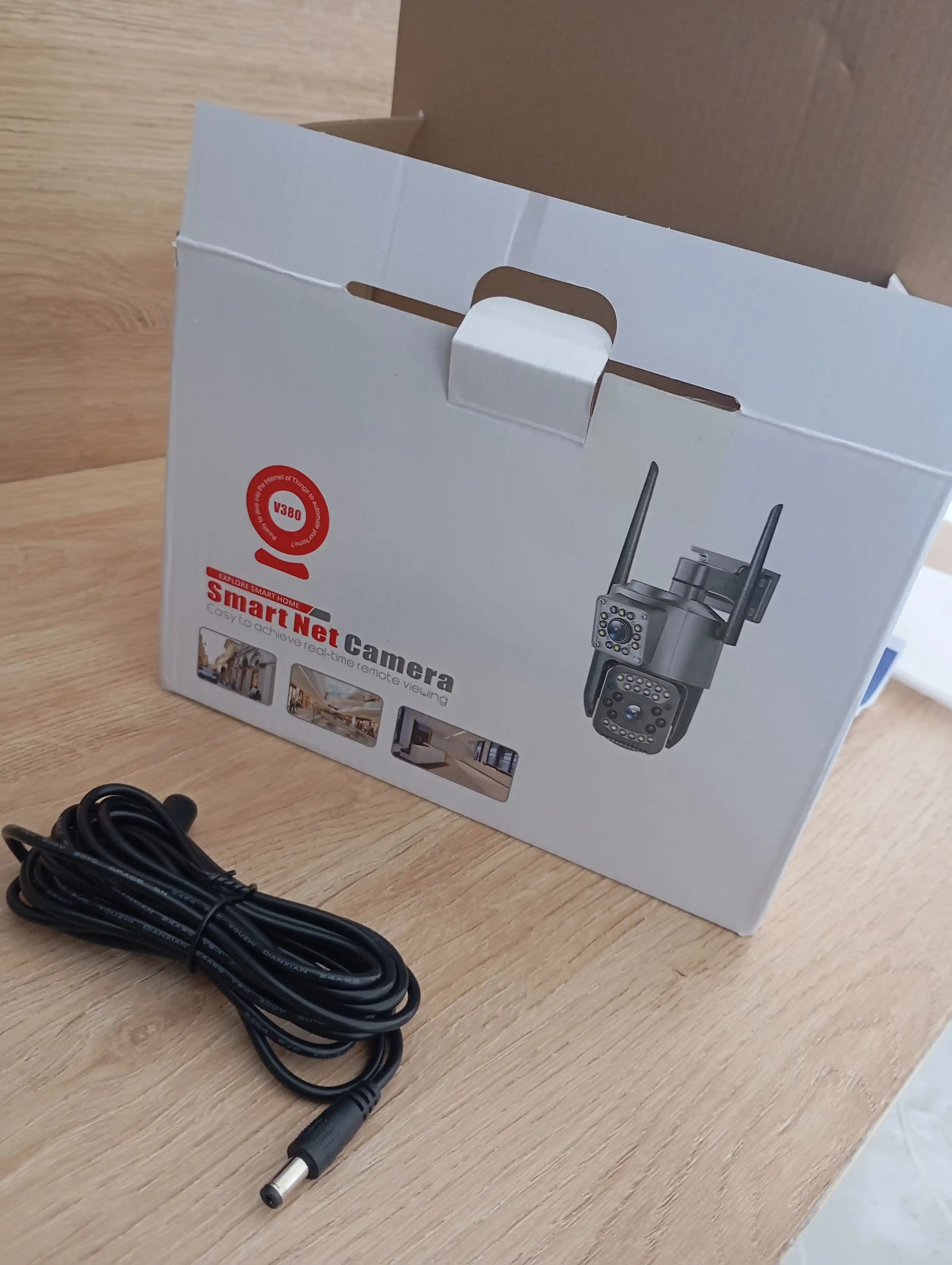 4G sim kartali kamera, 2 linzali, xavfsizlik kamerasi, Smart PTZ Camera, V380 PRO