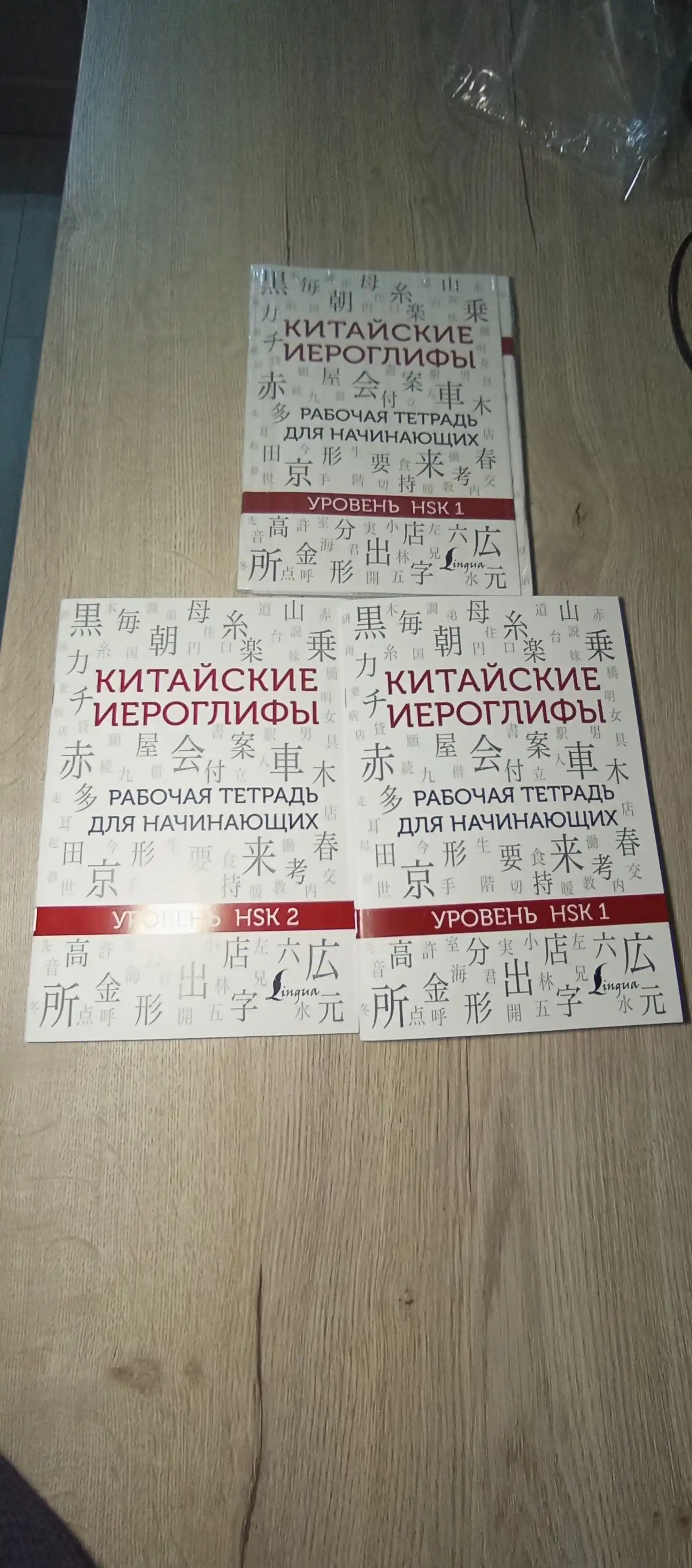 Китайские иероглифы, рабочая тетрадь для начинающих, уровни HSK 1-2, 3-4