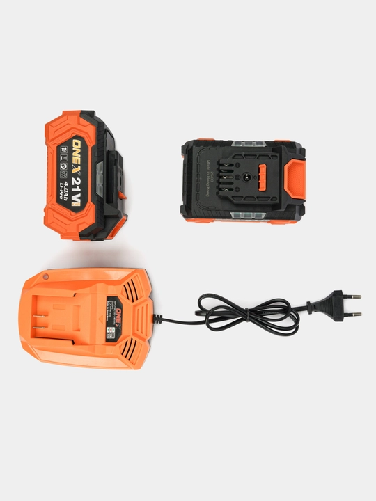 Шуруповёрт ONEX XCD21134PRO 21V 4Ah, бесщеточный, 70 Нм, 2 скорости