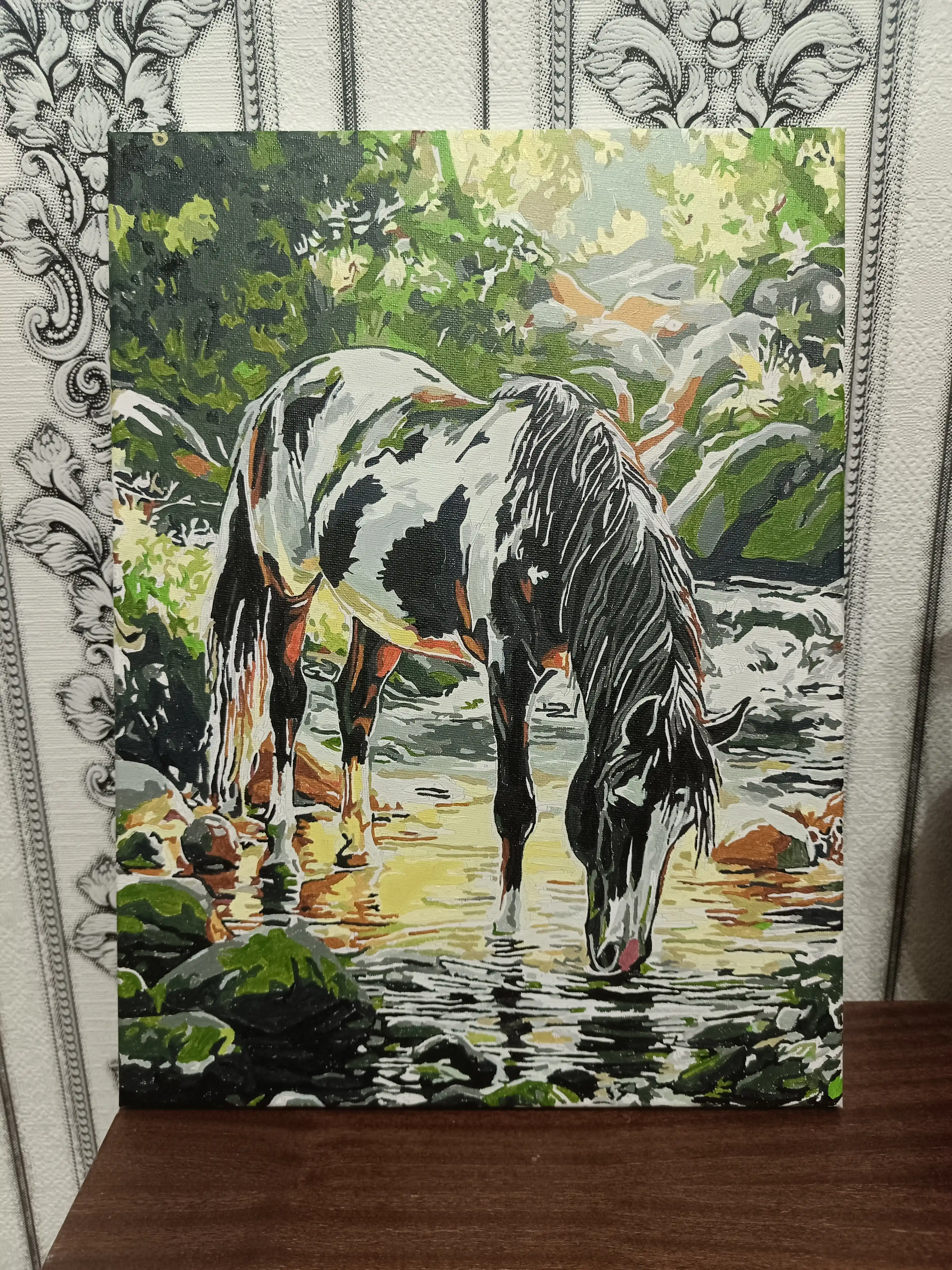 Картина, рисование по номерам Skystore, ивотные, холст на подрамнике, 30x40 см