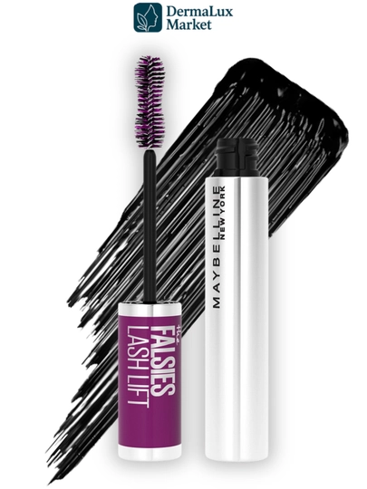 Hajm va uzunlik beruvchi Maybelline Falsies Lash Lift tush, qalin va lifting effekt beradi