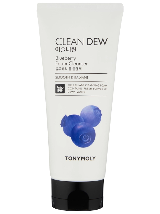Пенка для умывания Tony Moly, Clean Dew Foam Cleanser, 180 мл - 