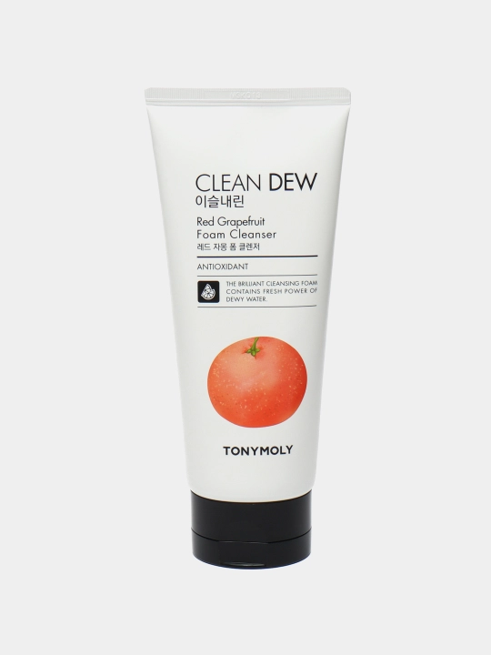 Пенка для умывания Tony Moly, Clean Dew Foam Cleanser, 180 мл