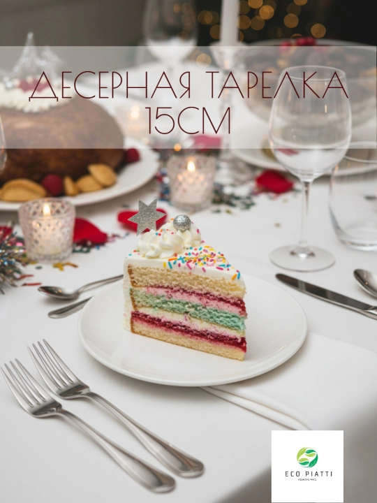 Тарелка диаметр 15 см - 