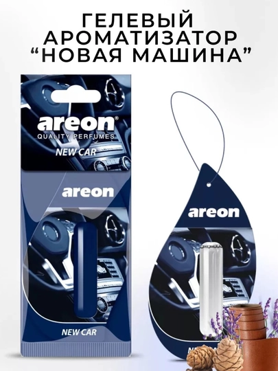 Автомобильные ароматизаторы — AVTO909-AREON-СИНИЙ