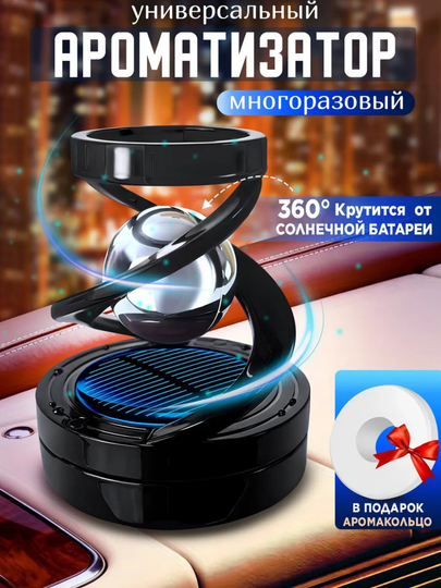 Круговые ароматизаторы для автомобиля — AVTO909-AYLANAAROMA-ЧЕРН