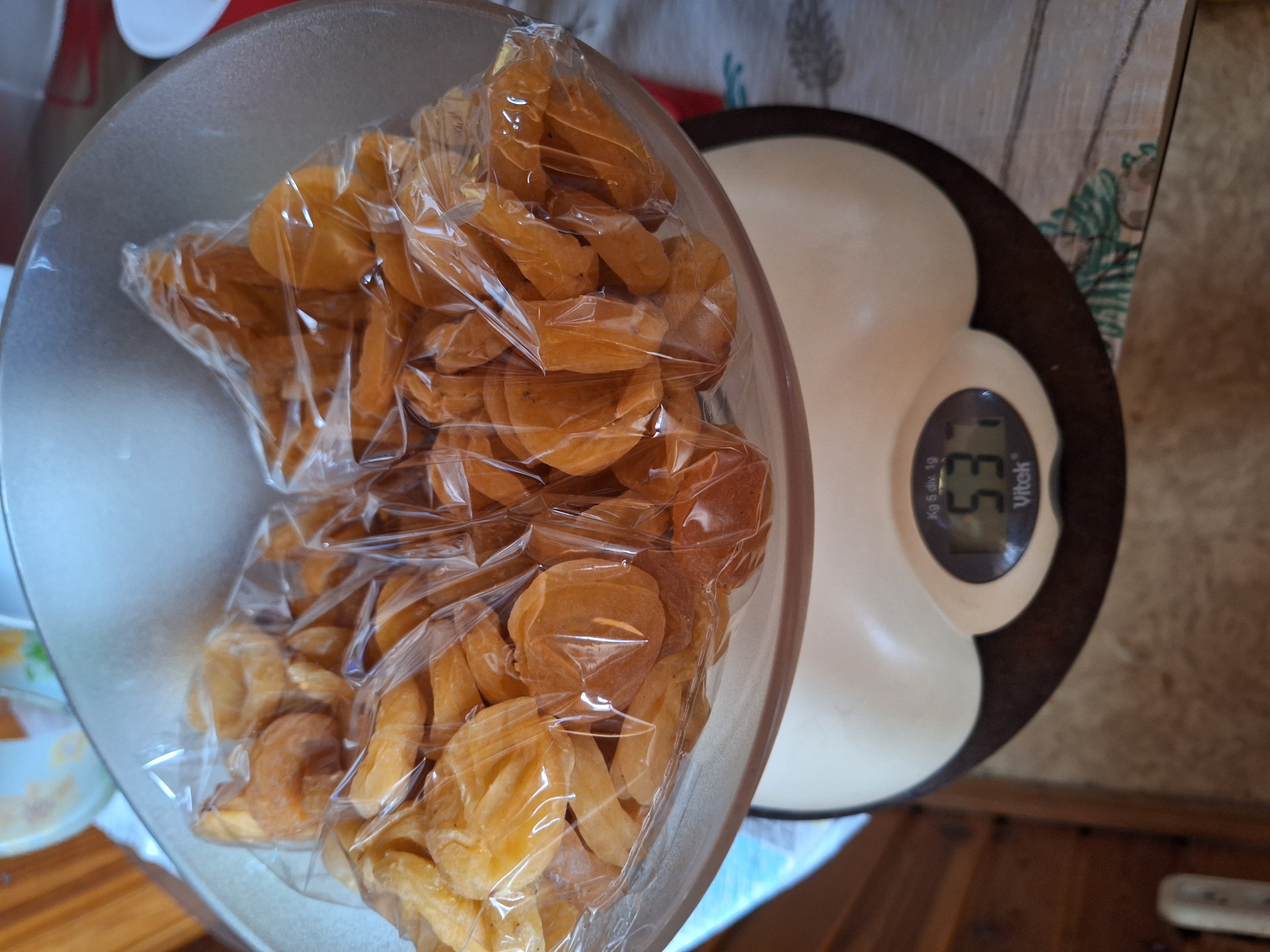 Turshak "Karamelka", quritilgan qantak o'rik, danaksiz, 550 g