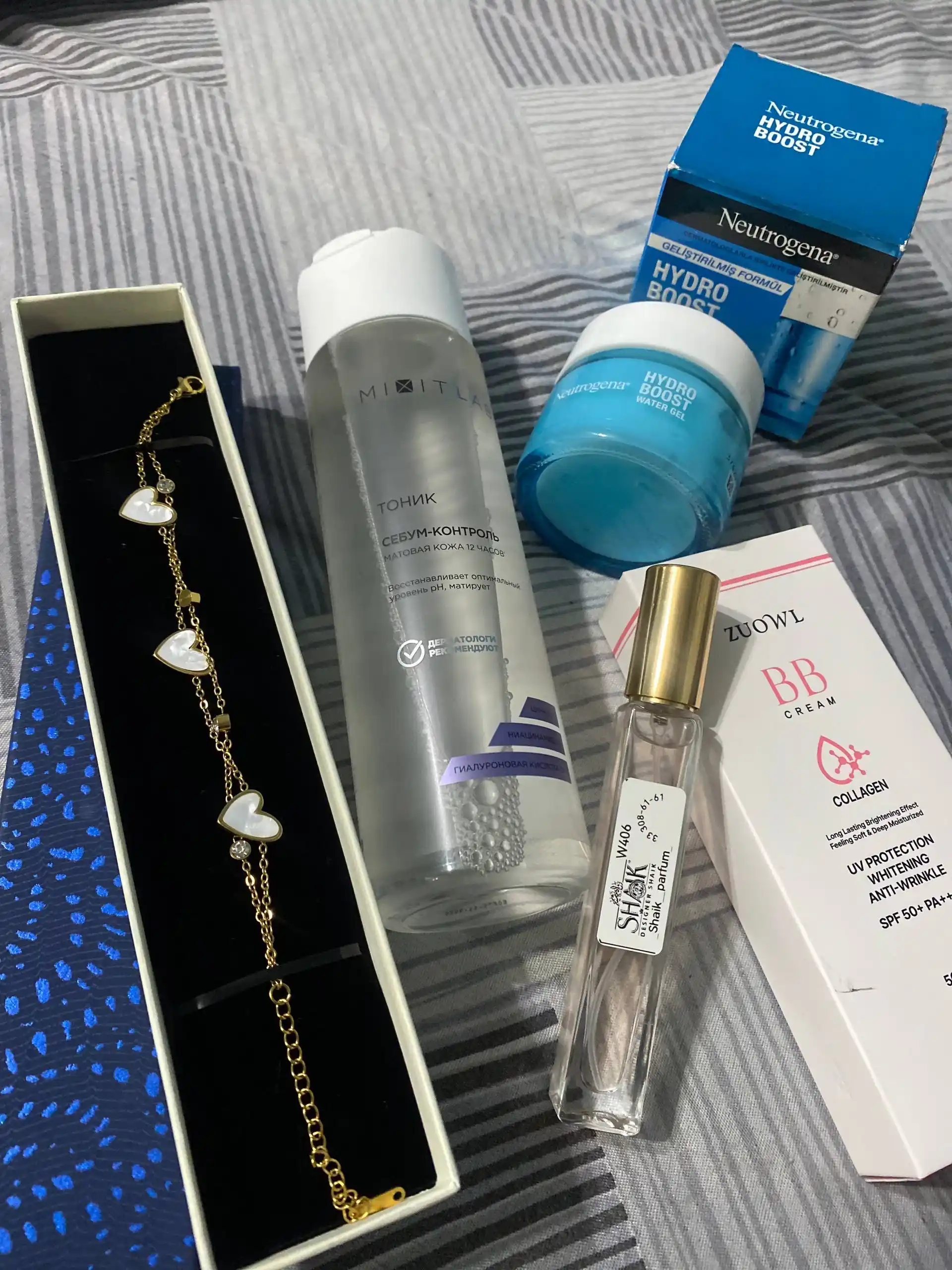Тоник с ниацинамидом и цинком для жирной кожи MIXIT LAB Hyaluron Matte Skin, 250 мл
