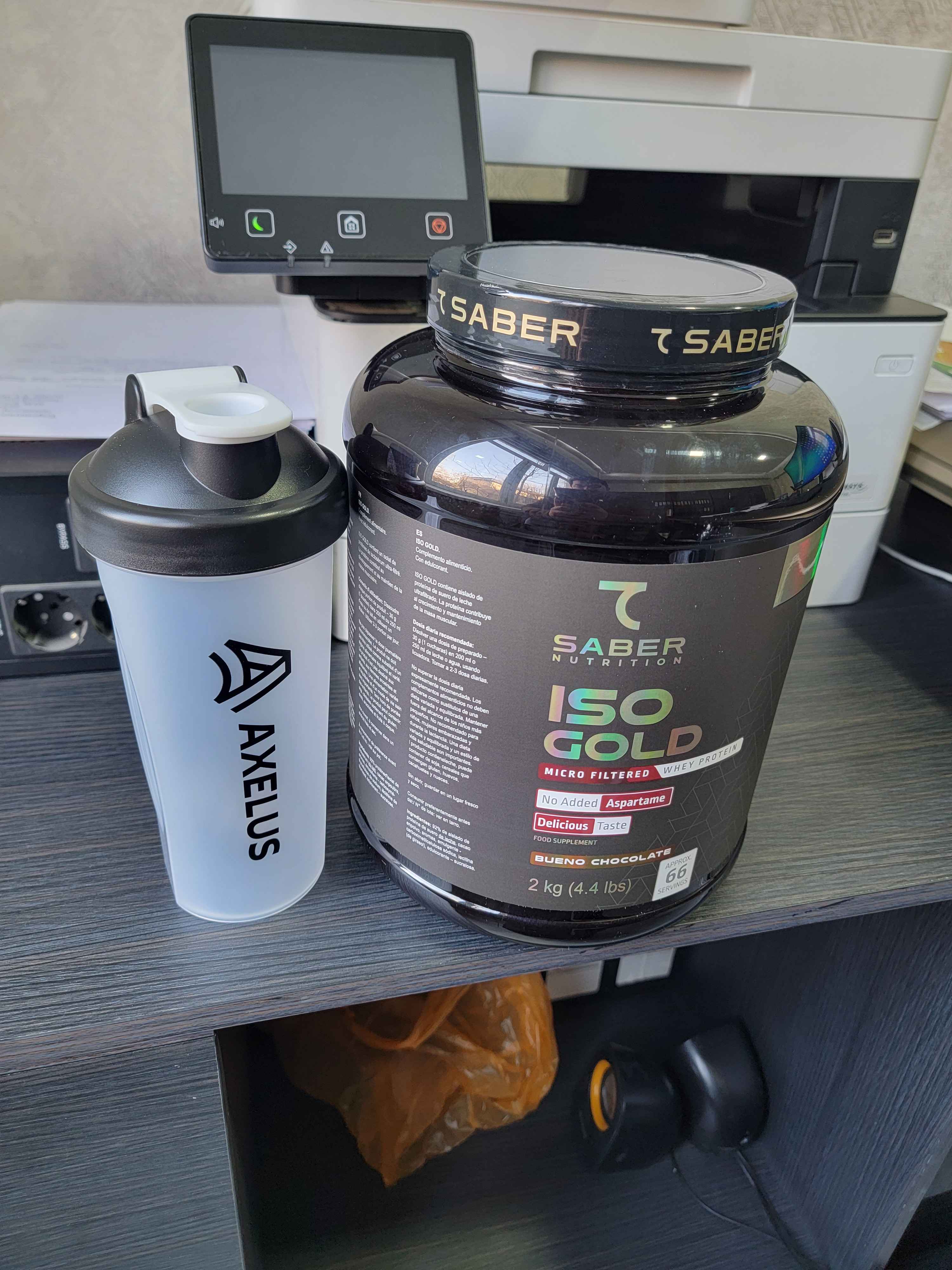 Zardob oqsili izolati 7SABER ISO GOLD, 2 kg, 66 porsiya