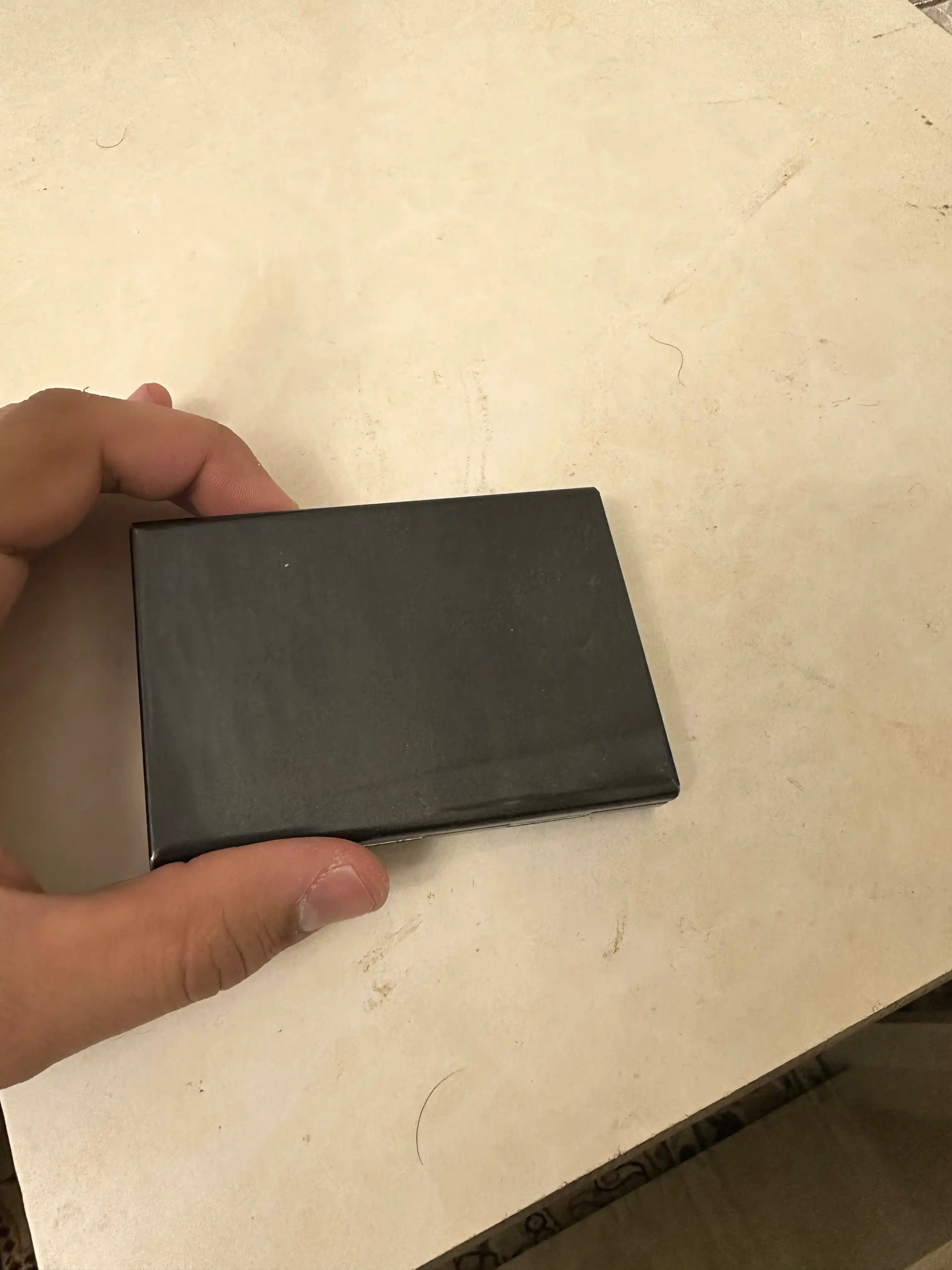 Metall kartxolder RFID-himoyasi,bank kartalari uchun metall kartxolder, erkaklarga sovg'a