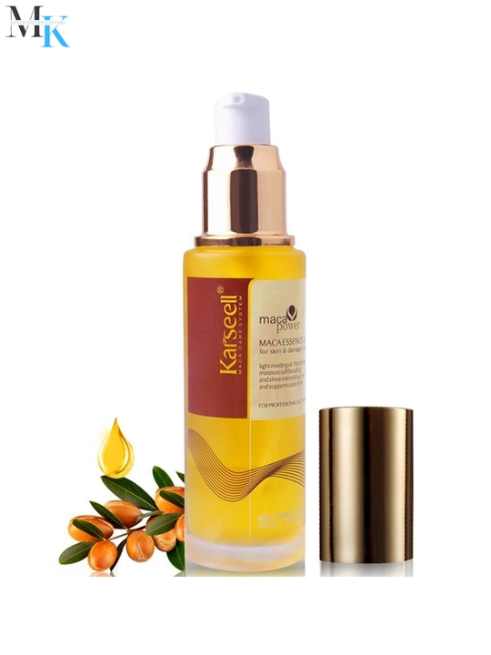 Восстанавливающее масло для волос Karseell Maca Essence Oil, против секущихся кончиков, 50 мл