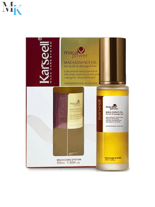 Восстанавливающее масло для волос Karseell Maca Essence Oil, против секущихся кончиков, 50 мл