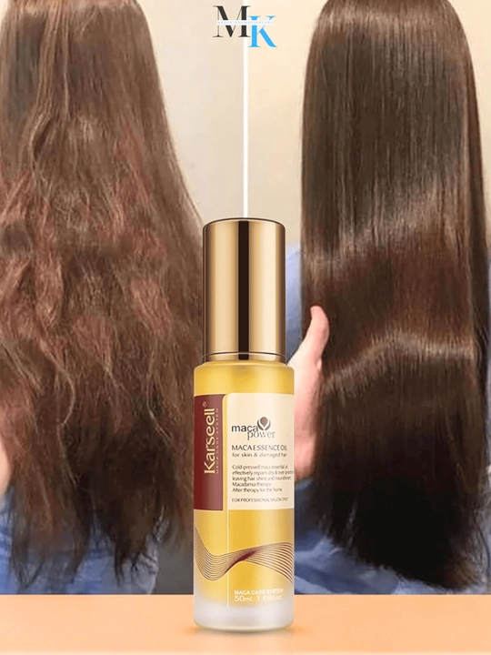 Восстанавливающее масло для волос Karseell Maca Essence Oil, против секущихся кончиков, 50 мл