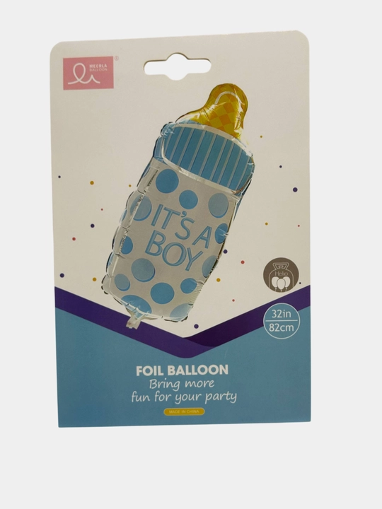 Baby Boy va baby girl folgali sharlar to'plami va gender party