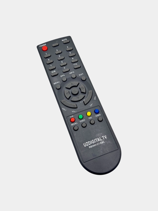 UZDIGITAL televizor modeli RB34H-C1 KML uchun masofadan boshqarish pulti
