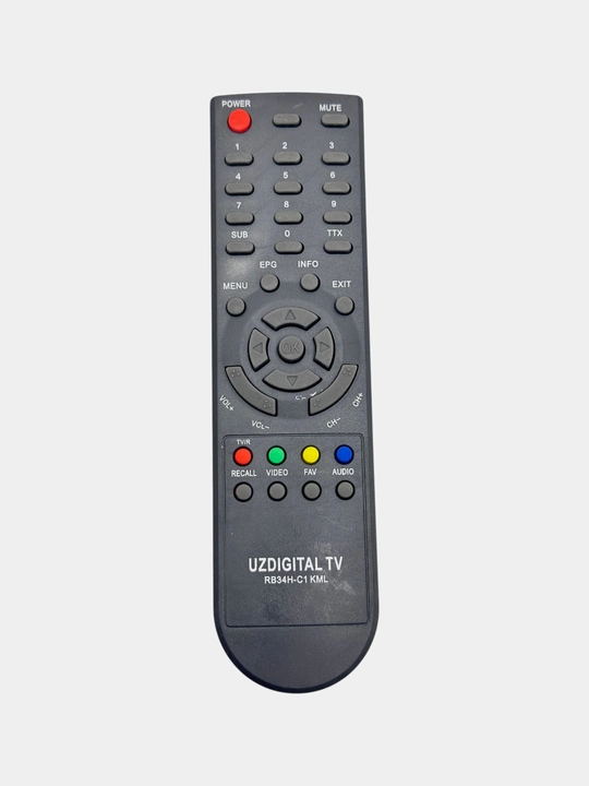 UZDIGITAL televizor modeli RB34H-C1 KML uchun masofadan boshqarish pulti - 
