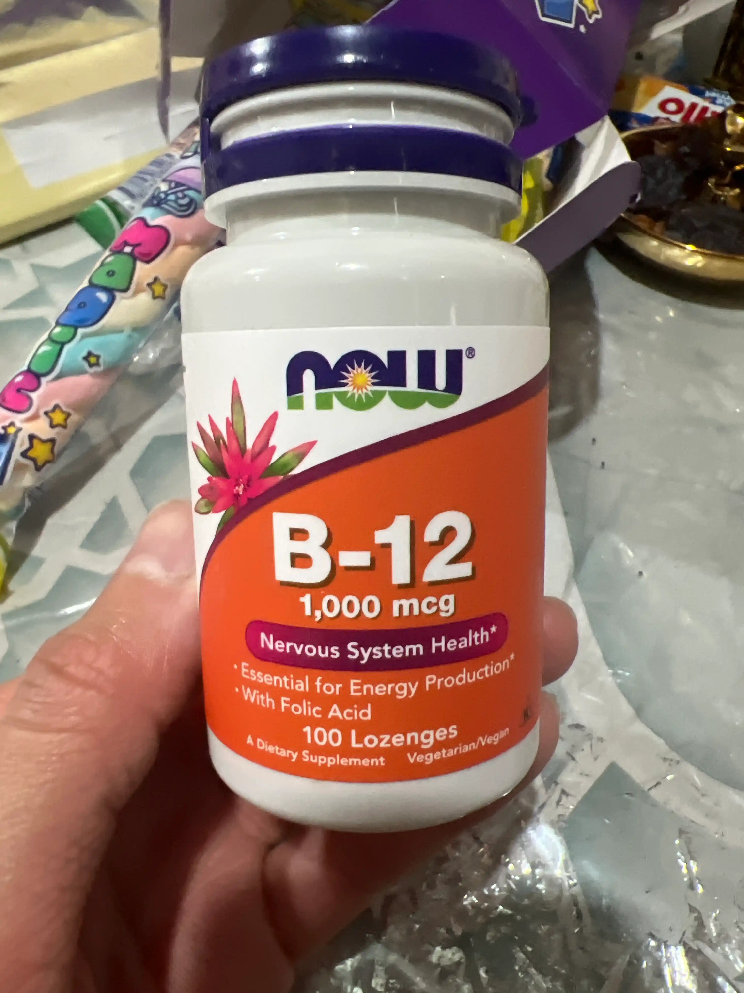 NOW Foods Витамин B12 - энергия и поддержка нервной системы, 1000 мкг