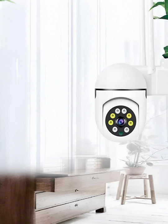 Aqlli tashqi kuzatuv kamerasi, 2,4 gigagertsli WiFi-kamera, quvvat bloki yo‘q