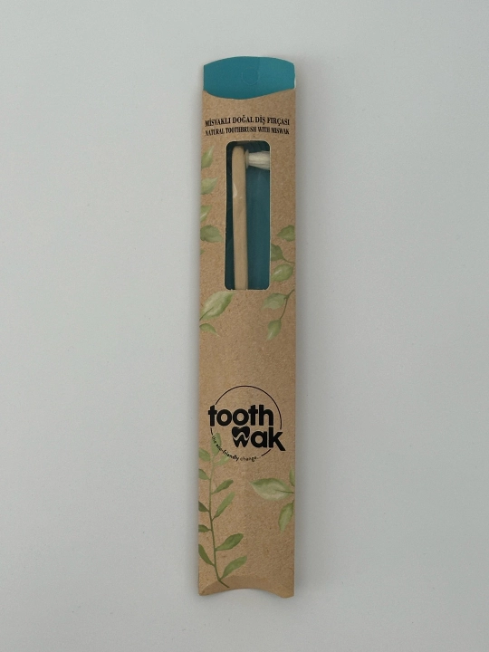 Зубная щетка Toothwak с мисваком (средняя жесткость)