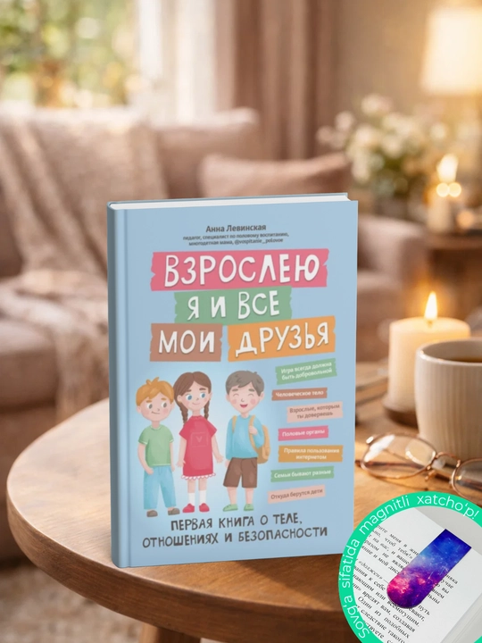 Взрослею я и все мои друзья. Первая книга о теле, отношениях и безопасности.Анна Левинская - 
