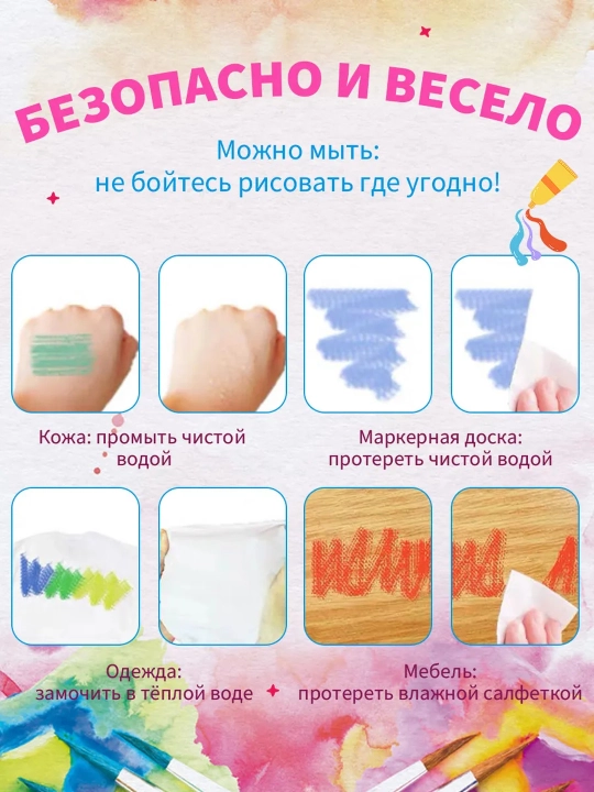 Набор для творчества и рисования в чемоданчике