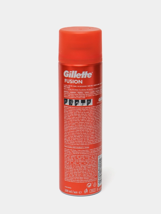 Гель для бритья Gillette Fusion5 Ultra Sensitive, для чувствительной кожи, 200 мл