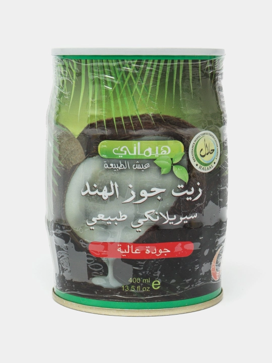 Hemani natural kokos yog'i, tana, soch, yuz va massaj uchun tabiiy kosmetik