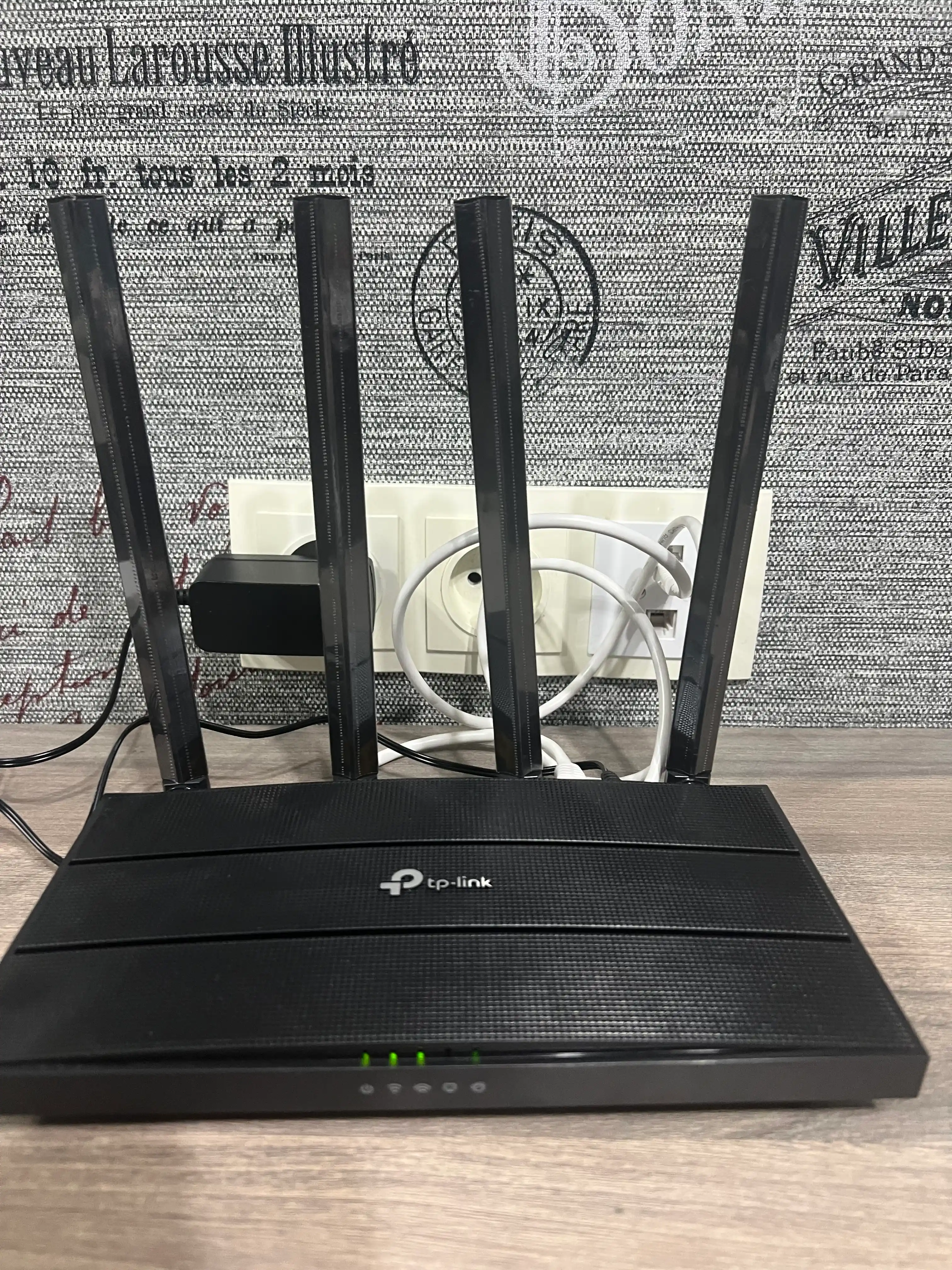 Wi-Fi gigabit router TP-Link Archer C6 AC1200  (uztelecom GPON ga tushmaydi)