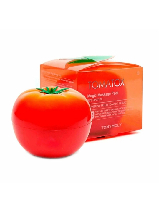 Ночная маска для лица Tomatox Magic Massage Pack, с томатом, для сияния и свежести кожи