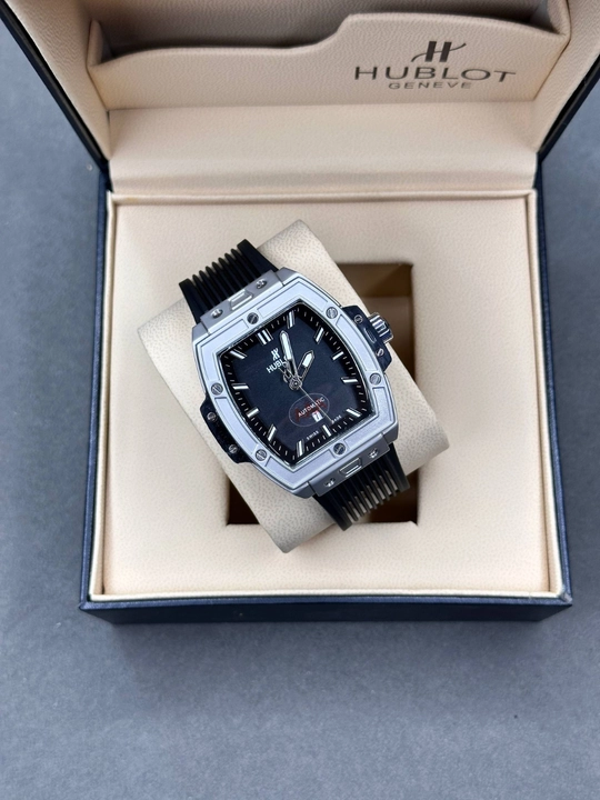 HUBLOT big bang erkaklar qo'l soati, kvars mexanizm, sovg'a qutisi bilan
