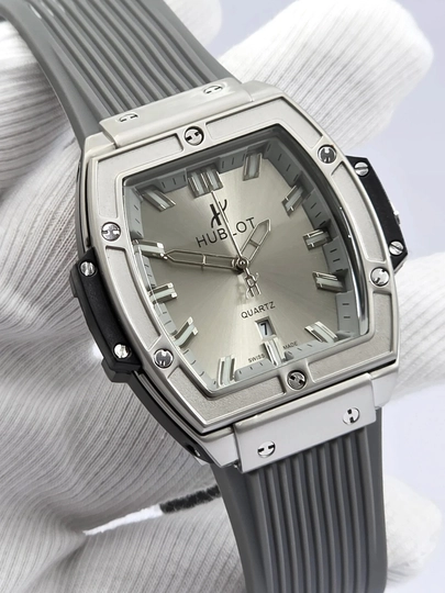HUBLOT big bang erkaklar qo'l soati, kvars mexanizm, sovg'a qutisi bilan