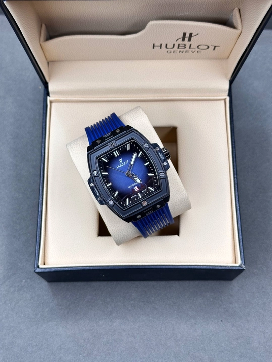 HUBLOT big bang erkaklar qo'l soati, kvars mexanizm, sovg'a qutisi bilan - 