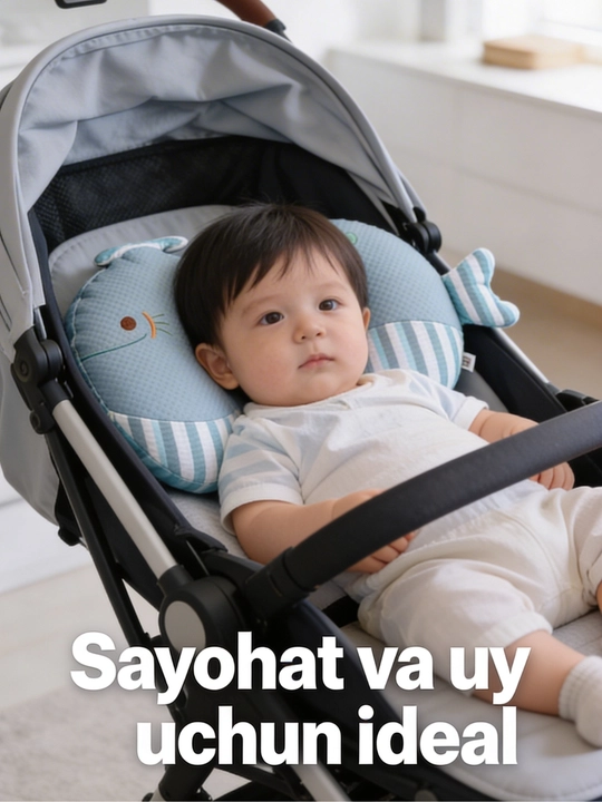 2+ yoshdan uchun "Kit" bolalar ortopedik yostiqchasi, anatomik