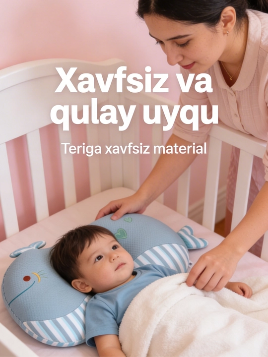 2+ yoshdan uchun "Kit" bolalar ortopedik yostiqchasi, anatomik