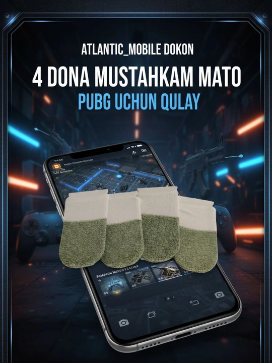 Перчатки для игры, для смартфона, Fortnite, Pubg, Call of Duty, Clash, Brawl, MEMO - 